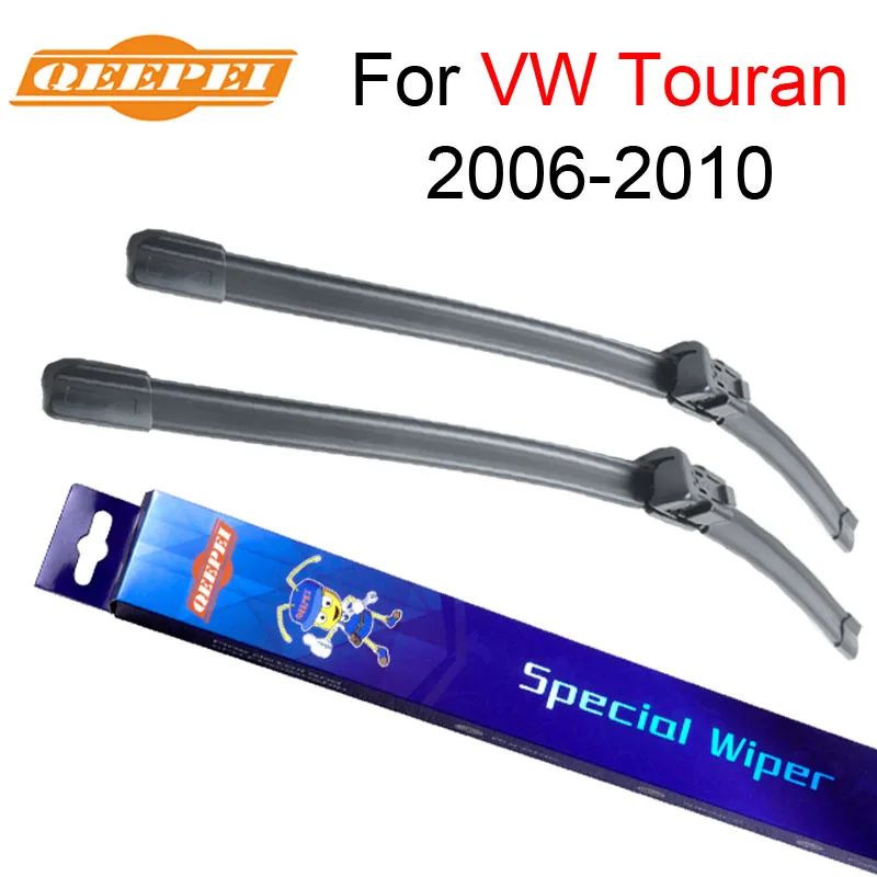 Передние стеклоочистители QEEPEI для VW Touran 2006 2007 2008 2009 2010 силиконовый каучук