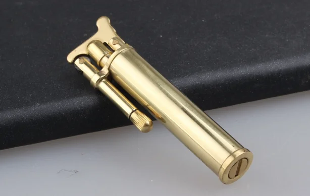 Мужские зажигалки из чистой меди, керосиновые зажигалки для табака, сигарет, креативные портативные шлифовальные круги, зажигалки для сигарет
