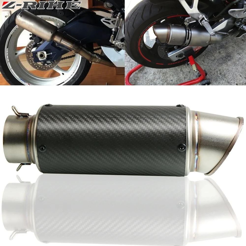Глушитель выхлопной трубы мотоцикла 51 61 мм глушитель для yamaha YZF R6 1999 2000 2001 2002 2003 2004
