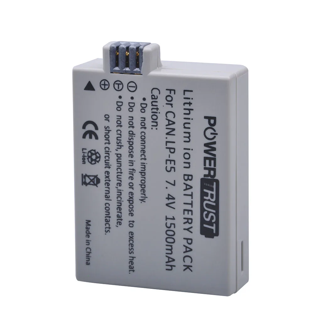Зарядное устройство Powertrust с двумя USB-портами и ЖК-дисплеем 7 4 В 1500 мАч |
