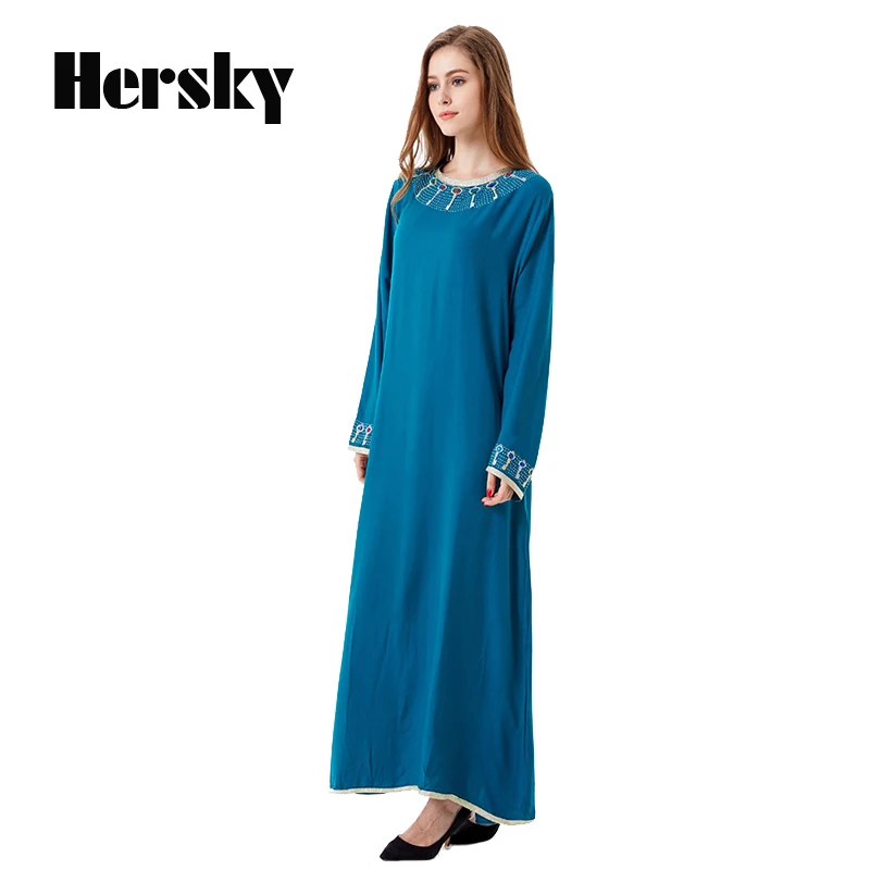 Мода Abayas последние Большие размеры турецкий мусульманский Для женщин со