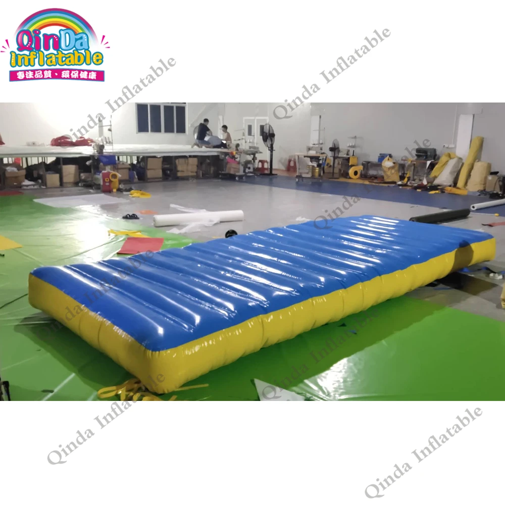 0.9mm PVC inflatable gymnastics mat 5x2x0.3m water floating for sport | Игрушки и хобби