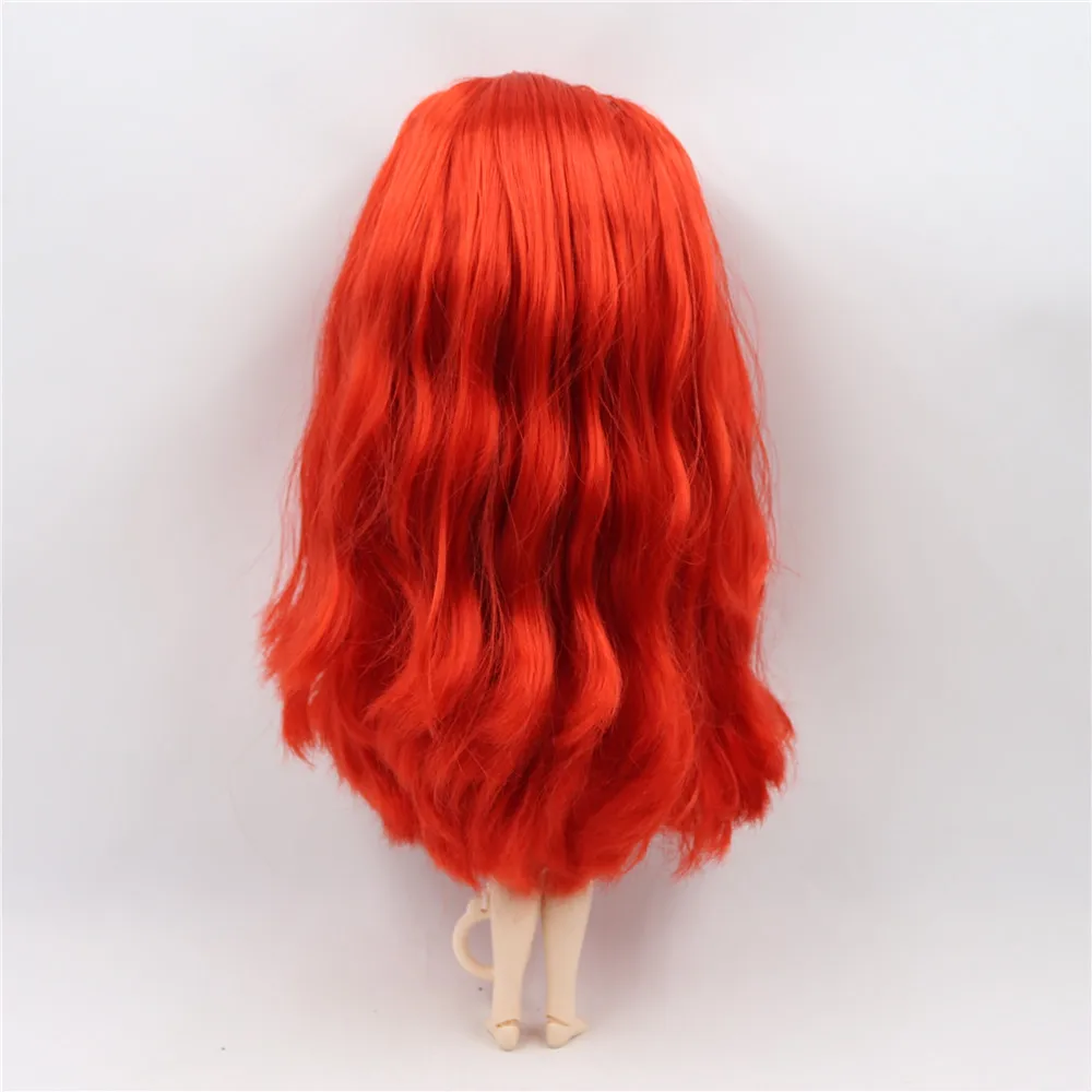 Кукла Blyth BL0115 от ICY DBS с белой кожей прямые красные волосы новое матовое лицо