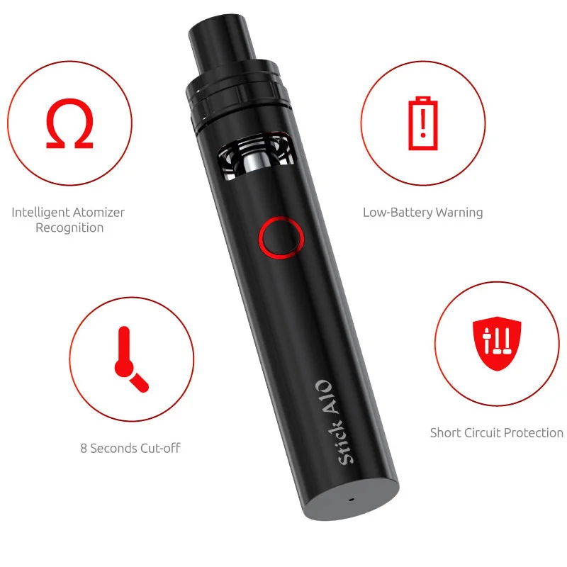 Электронная сигарета SMOK Vape Pen Stick Aio Kit электронная EVOD E кальян набор испаритель VS EGO