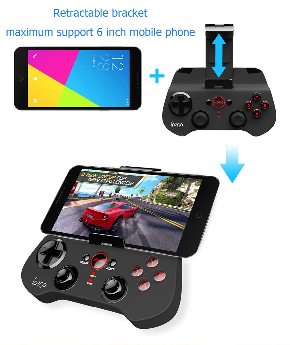 IPEGA PG-9017S PG 9017S беспроводной геймпад Bluetooth игровой контроллер игровой джойстик для Android/iOS планшет ПК смартфон ТВ коробка