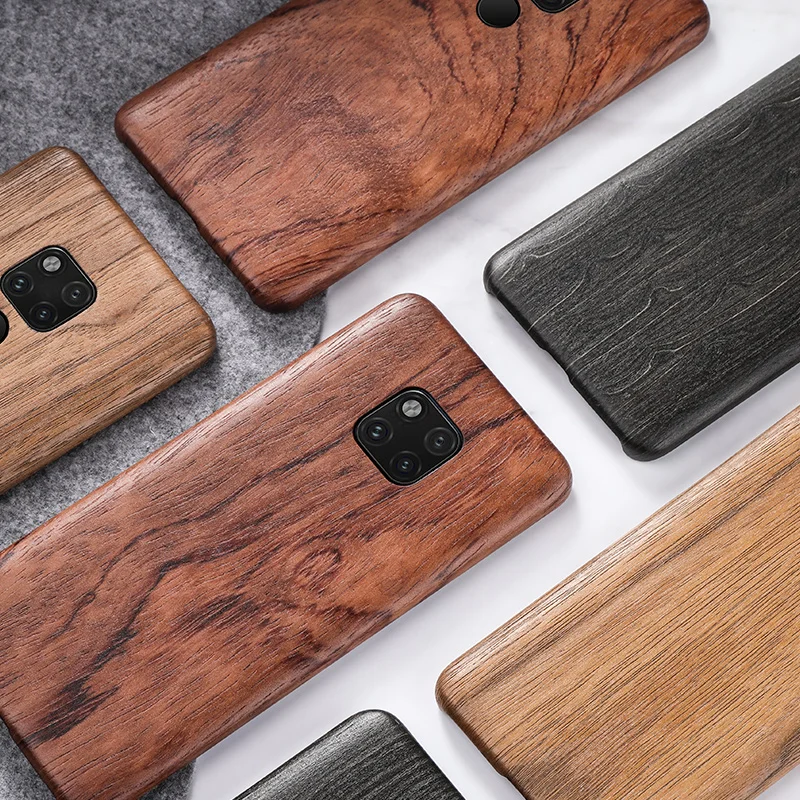 Оригинальный чехол SanCore из натурального дерева и розового для телефона Huawei mate20 pro