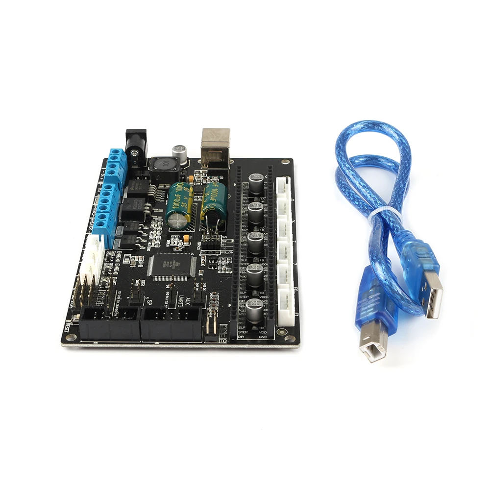 Материнская плата TriGorilla совместимая с Mega2560 и RAMPS1.4 интегрированная плата контроллера для Kossel Prusa i3 части 3d принтера