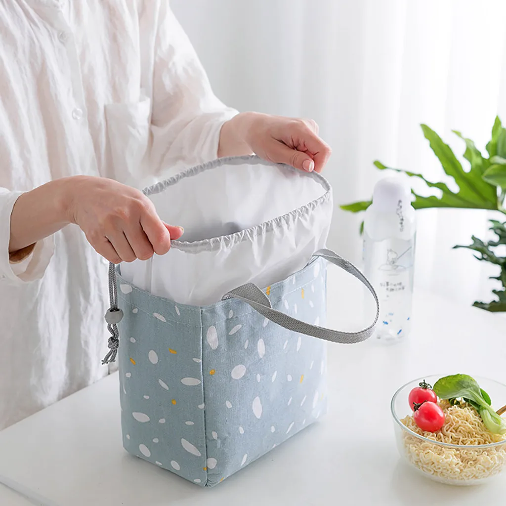 Сумка для хранения продуктов изолированный чехол переноски холодного пикника