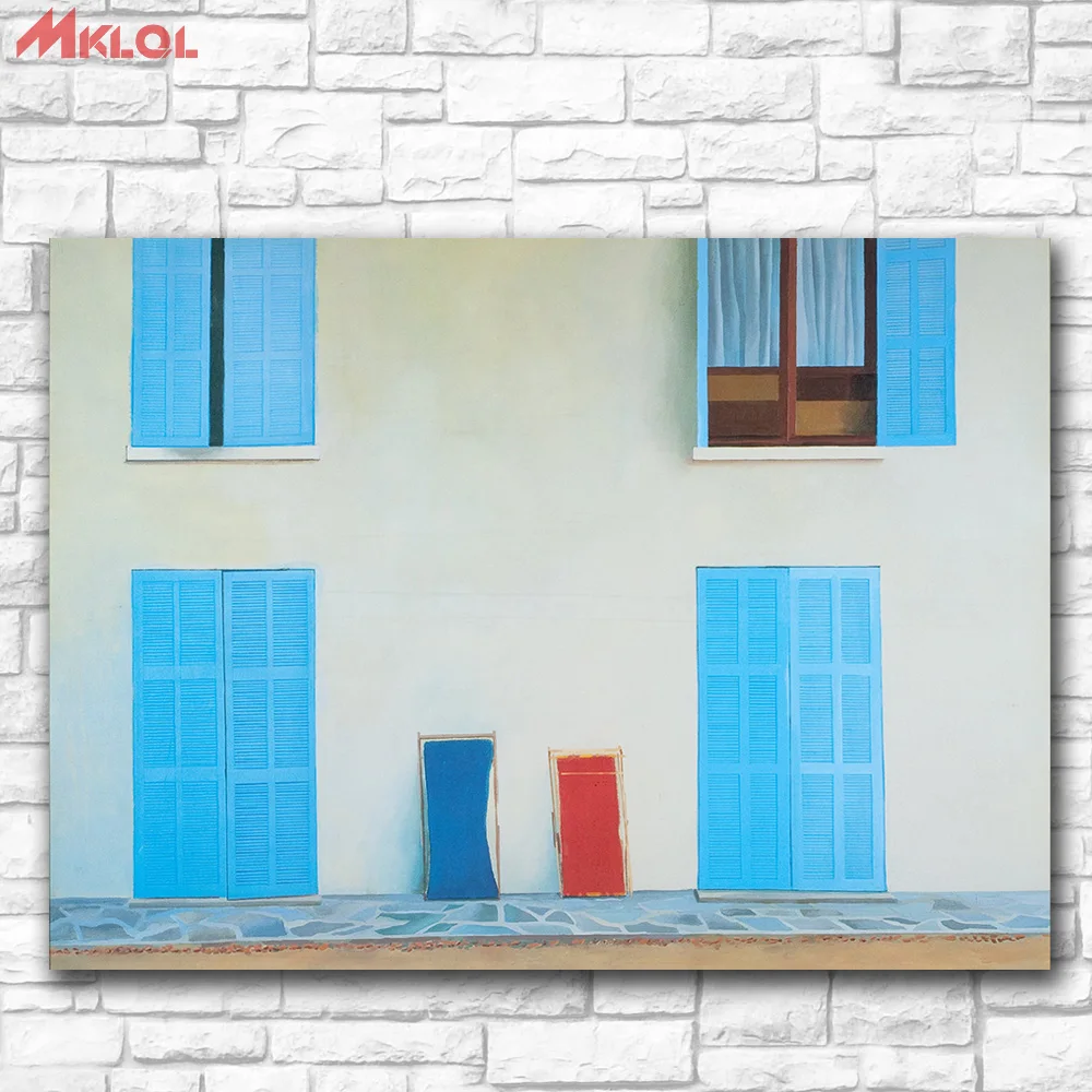 

A Collection of Six Art Posters by DAVID HOCKNEY Painting Home Decor On Canvas Modern Wall Art Canvas Print Canvas Painting