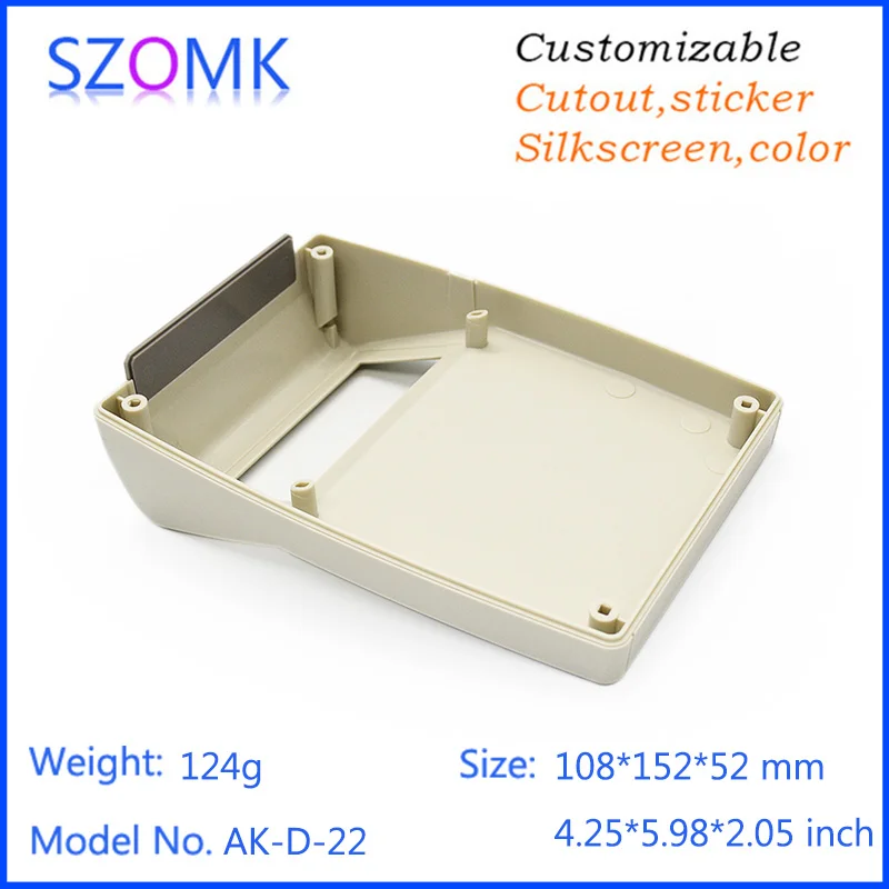 Szomk высокое качество настольный пластиковый корпус с ЖК дисплеем для электронных
