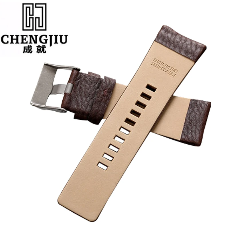 Мягкие Пояса из натуральной кожи Для женщин ремешок для часы Diesel ремень dz7313/7322/7257