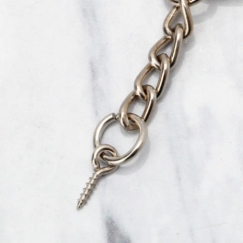 

20Pcs Screw Eye Pin Key Chains With Open Jump Ring Chain Extender Jewelry Making