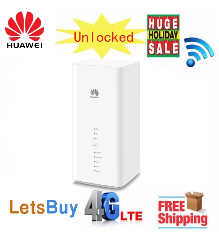 Разблокированный huawei B618 B618S 65D Cat11 600 Мбит/с 4 аппарат не привязан к оператору