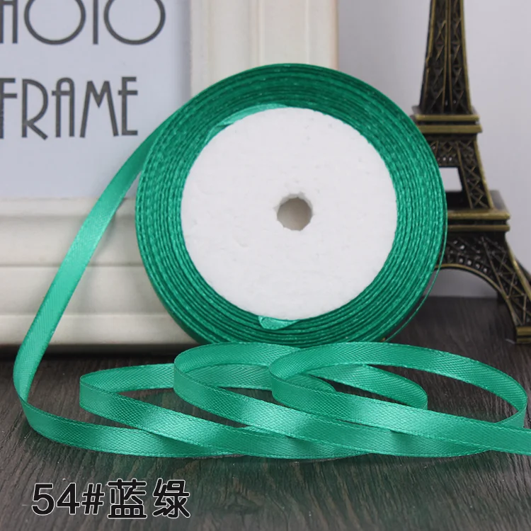 Красивая 0 6 см (22 M) синего цвета с одиночными шопкинами сатиновая подарочная