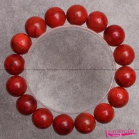 high quality 8101214mm natural red grass coral gems elasticity bracelets 7 5 w3600