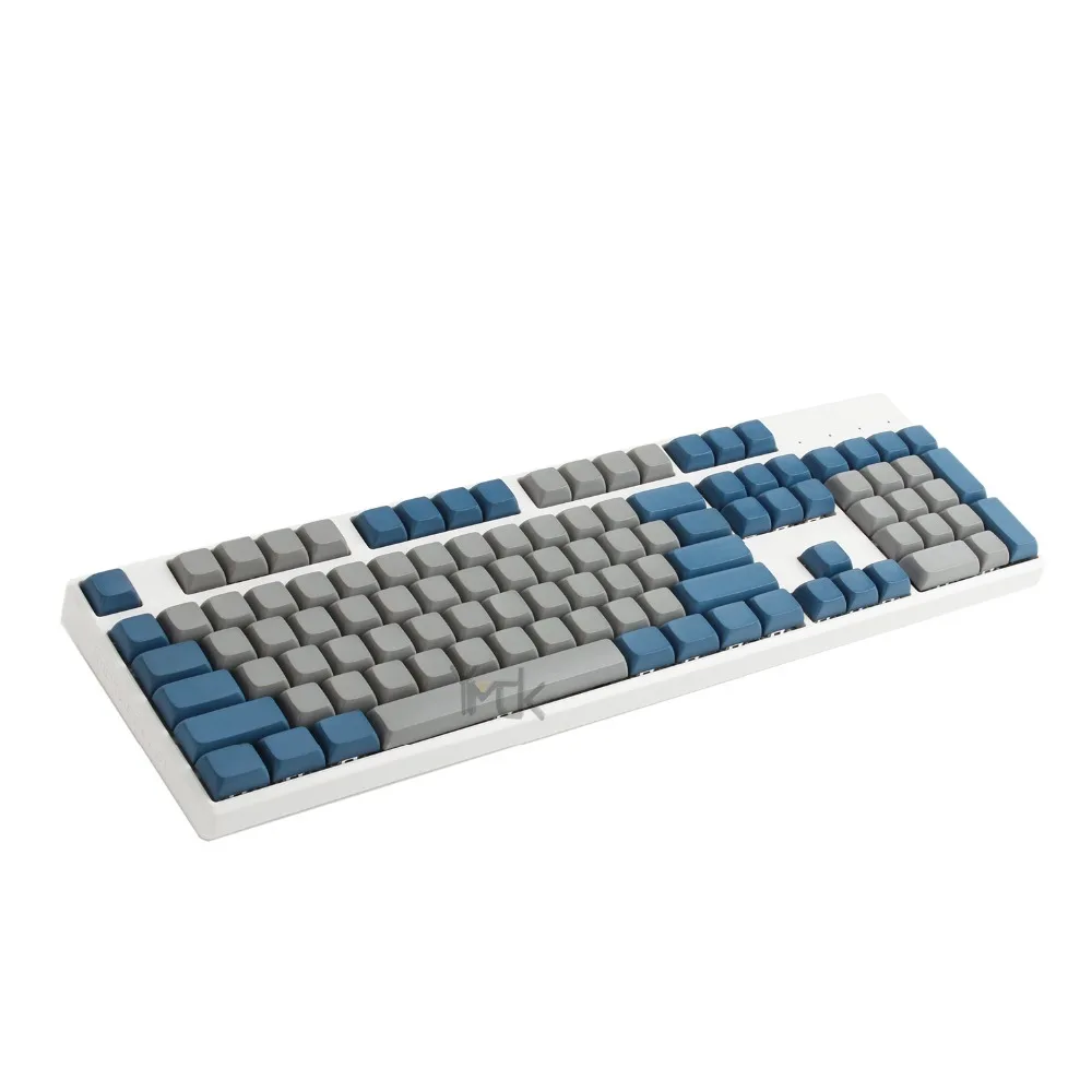 YMDK XDA синий серый чистый полный набор клавиш для MX механическая клавиатура Steelseries