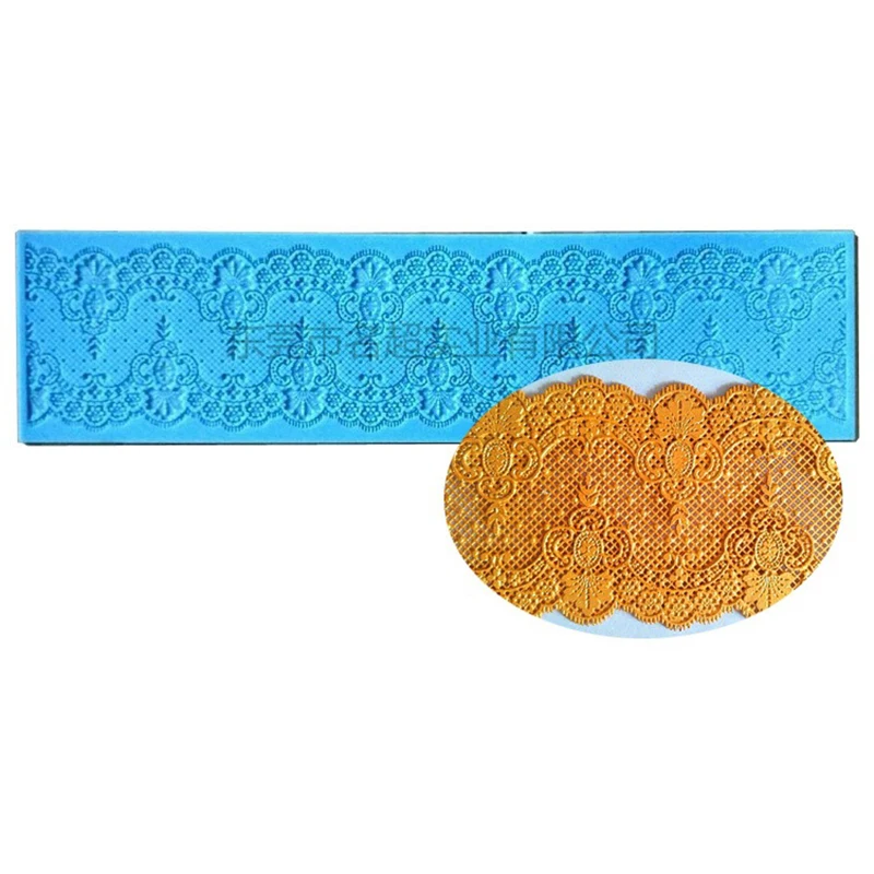 Формочка Yueyue Sugarcraft силиконовая кружевная для украшения торта инструменты форма