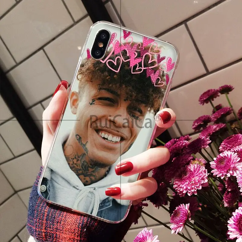Ruicaica Lil Skies Pattern TPU мягкие Аксессуары для телефонов Чехол мобильного телефона iPhone 6S