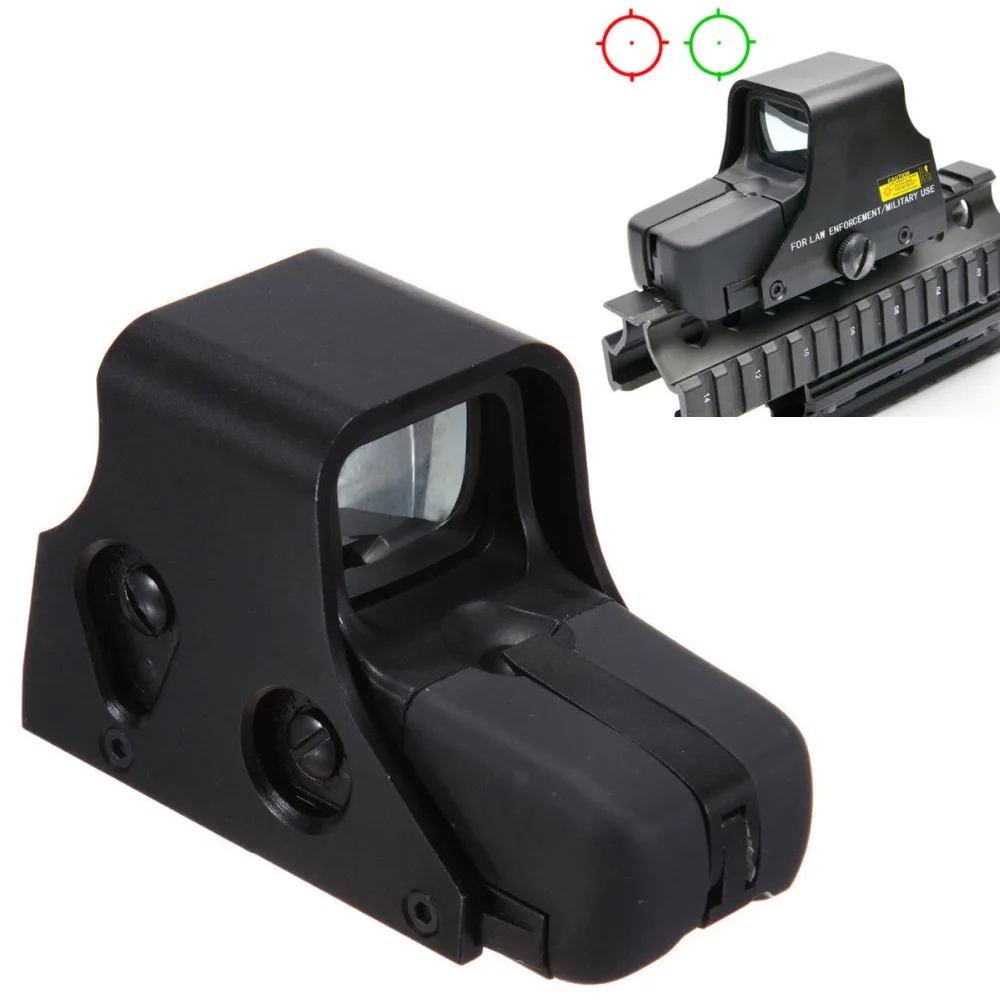 Тактический голографический прицел мини с красной точкой Glock 17 для страйкбольной