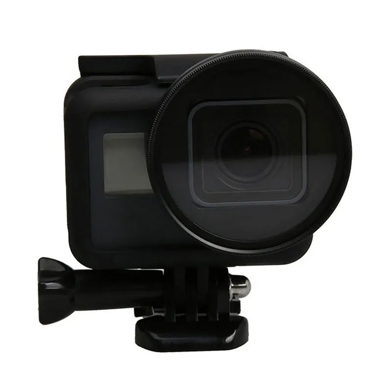 4 в 1 для Gopro Hero 5 черный УФ фильтр 52 мм + CPL кольцо адаптера объектива крышка