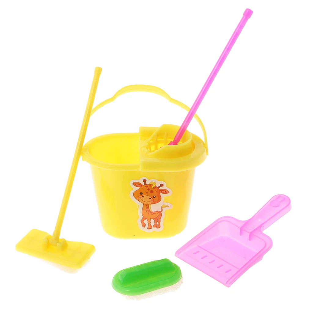 12inch Fashion Doll Furniture Mini Cleaning Toys Housekeeping Home Cleaner Kit for Monster High Girl Accessory | Игрушки и хобби