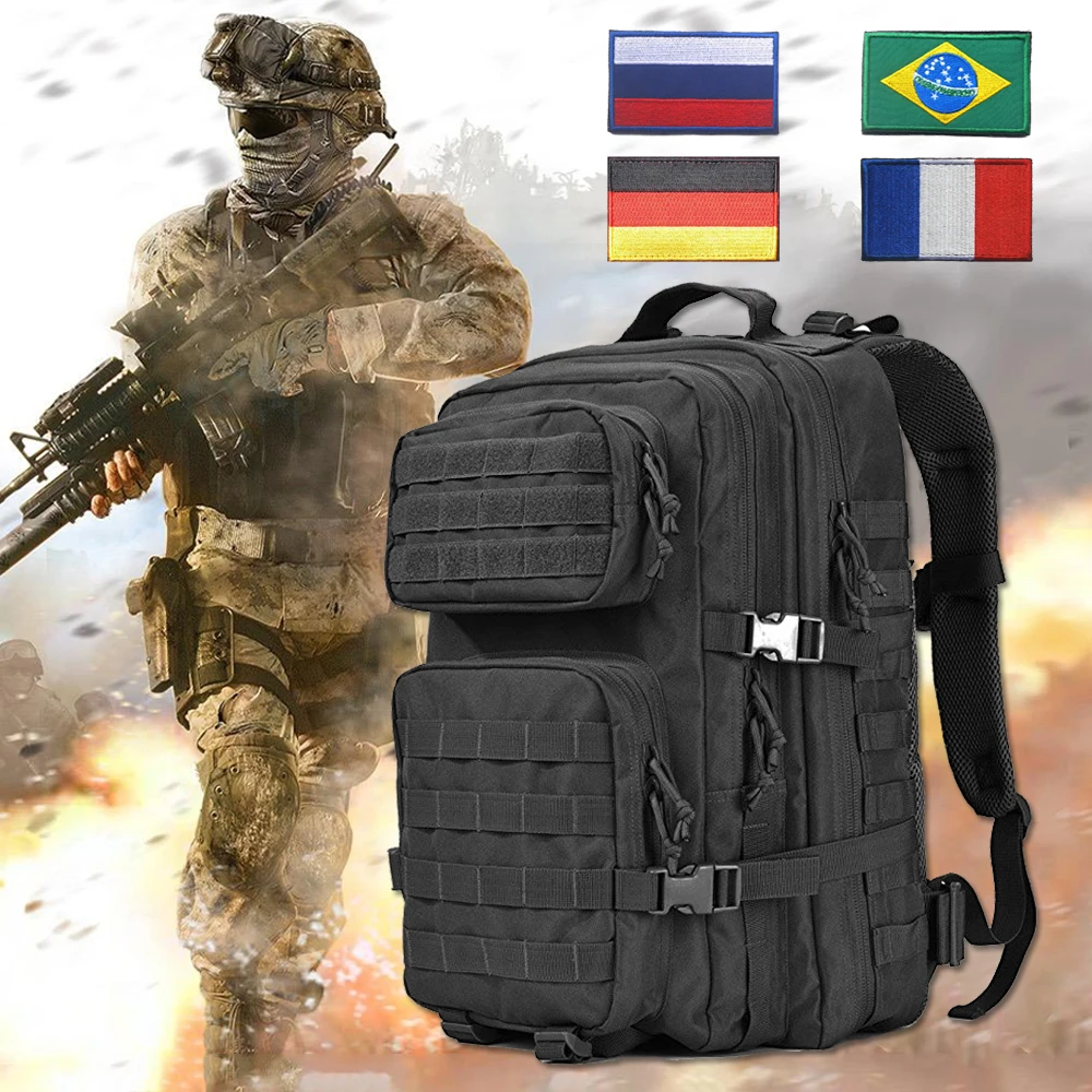 Тактический рюкзак 45л военная мужская сумка 3P штурмовая атака большой армейский