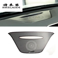 car styling audio speaker dashboard loudspeaker cover sticker trim for mercedes benz a gla cla class w176 x156 c117 accessories