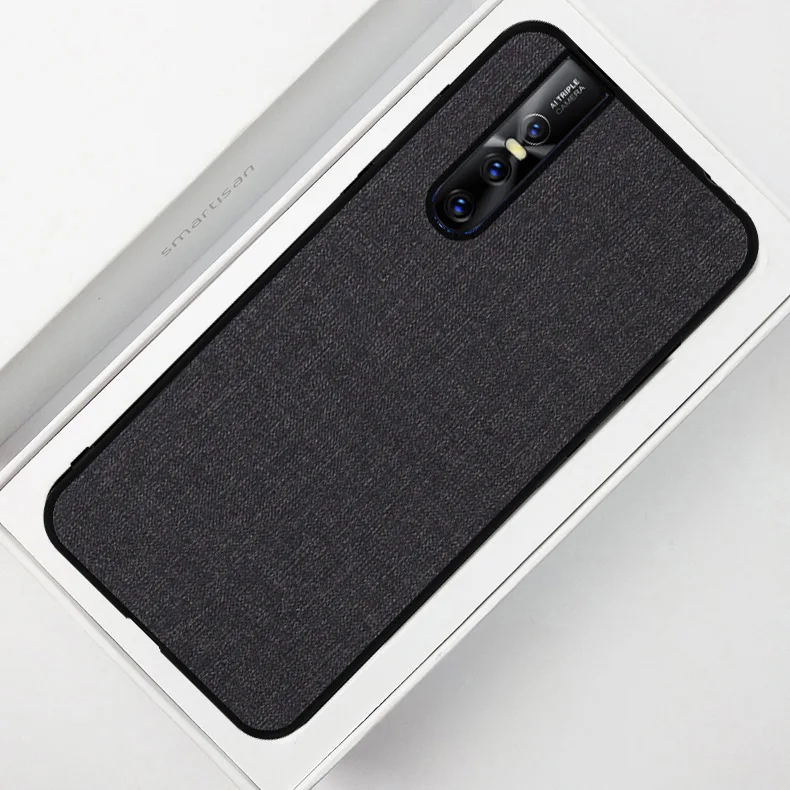 Чехол для Vivo S1 V11 V15 X27 Y83 Pro Чехол X20 X21 X23 Y17 Y3 Y15 Y81 V9 IQOO pro 5G Neo Z1 Новинка Роскошная ткань Бизнес крышка