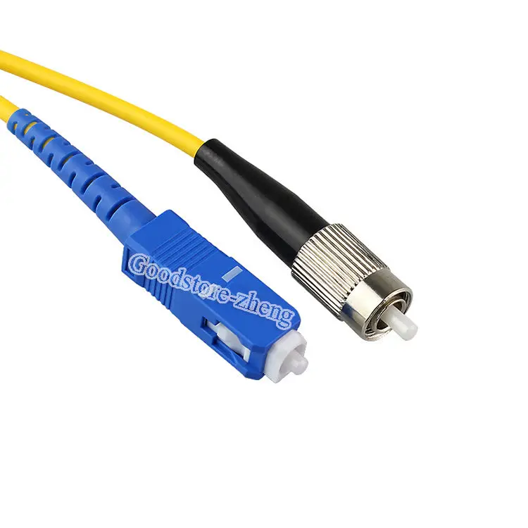 SC к FC волоконно оптический соединительный шнур Джампер кабель SM одномодовый simplex