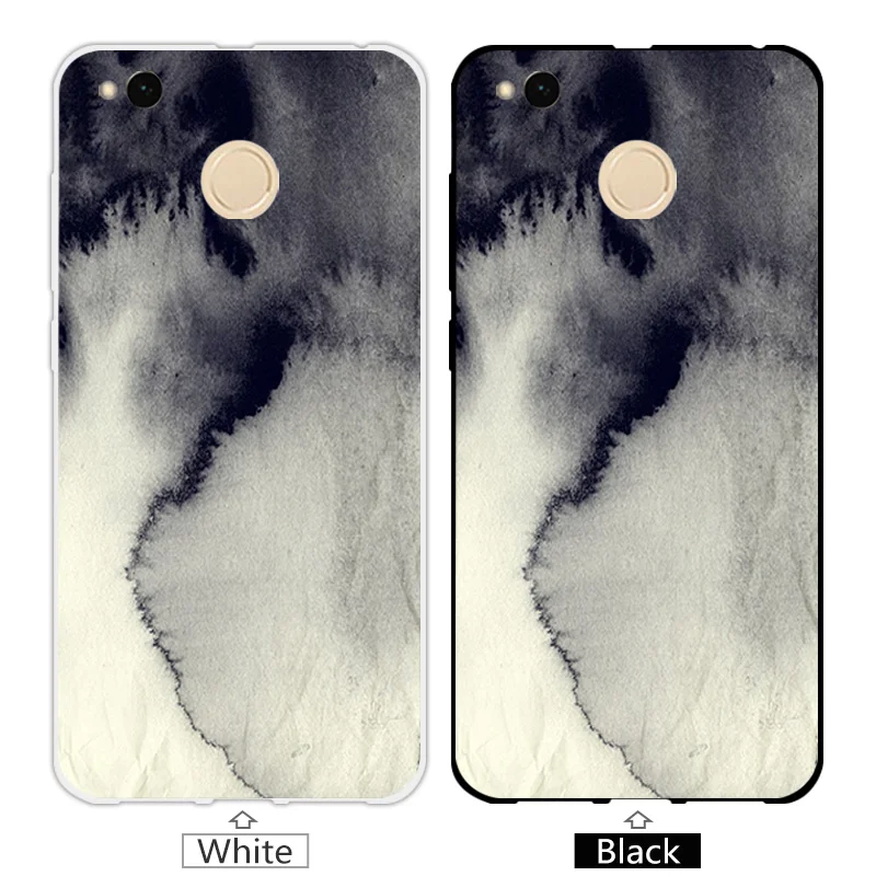 For Xiaomi Redmi 4X Soft Silicone TPU Landscape Back Cover 4 X Phone Cases 5.0 inch for Capas |