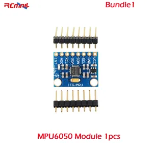 RCmall 1/5pcs Original New Chip MPU6050 MPU-6050 6DOF IMU Breakout Board for Arduino U no GY-521