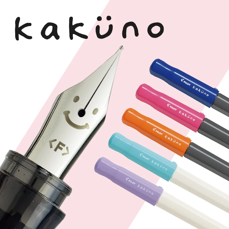 Пилот перьевые ручки Namiki картридж kakuno улыбающееся лицо советы 0,3 мм/0,4 мм/0,6 мм японская ручка для студентов, для офиса, небольшой подарок FKA