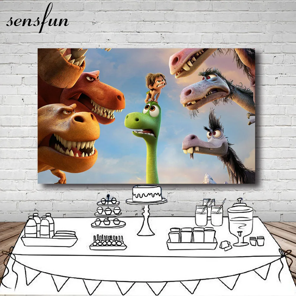 Sensfun Jurassic динозавр вечерние фоны для фотостудии 7x5FT винил