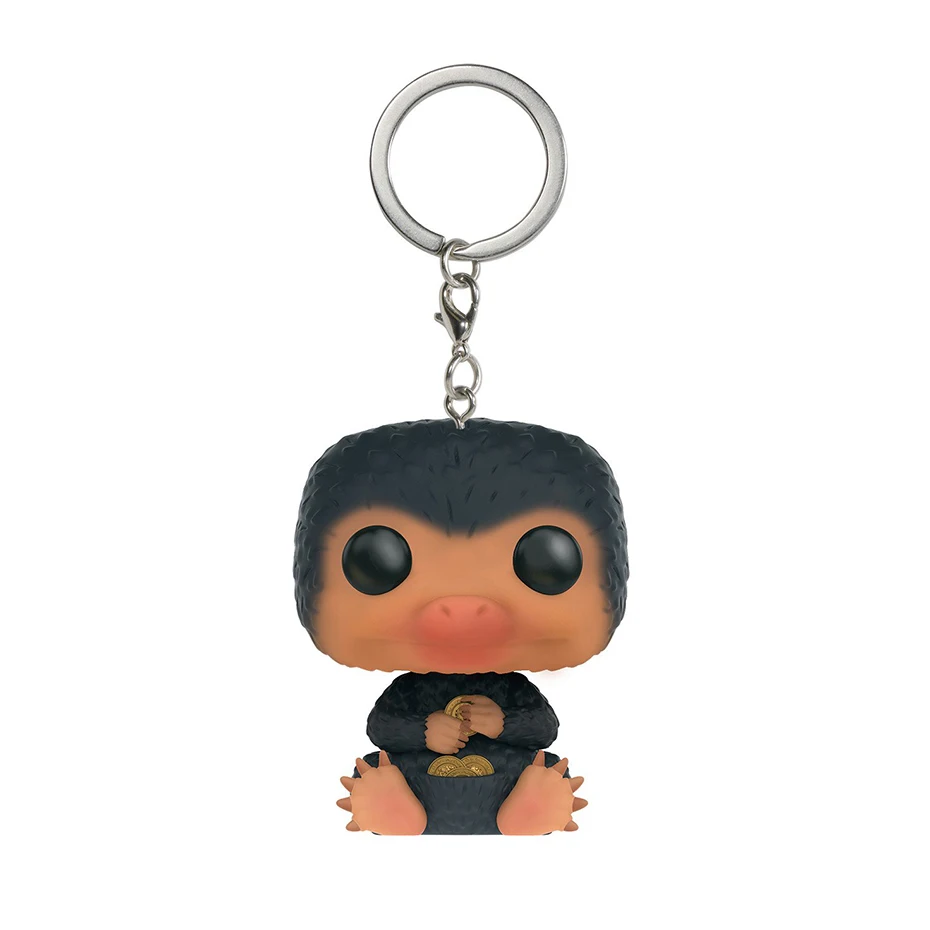 Фантастические звери брелок Niffler Bowtruckle Thestral симпатичный ПВХ подвесные игрушки