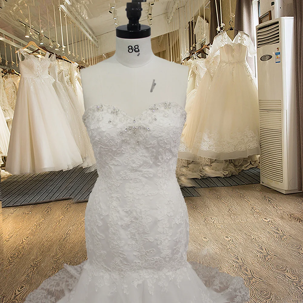 AL08 Свадебные платья для милой невесты с кристаллами Многоярусное свадебное