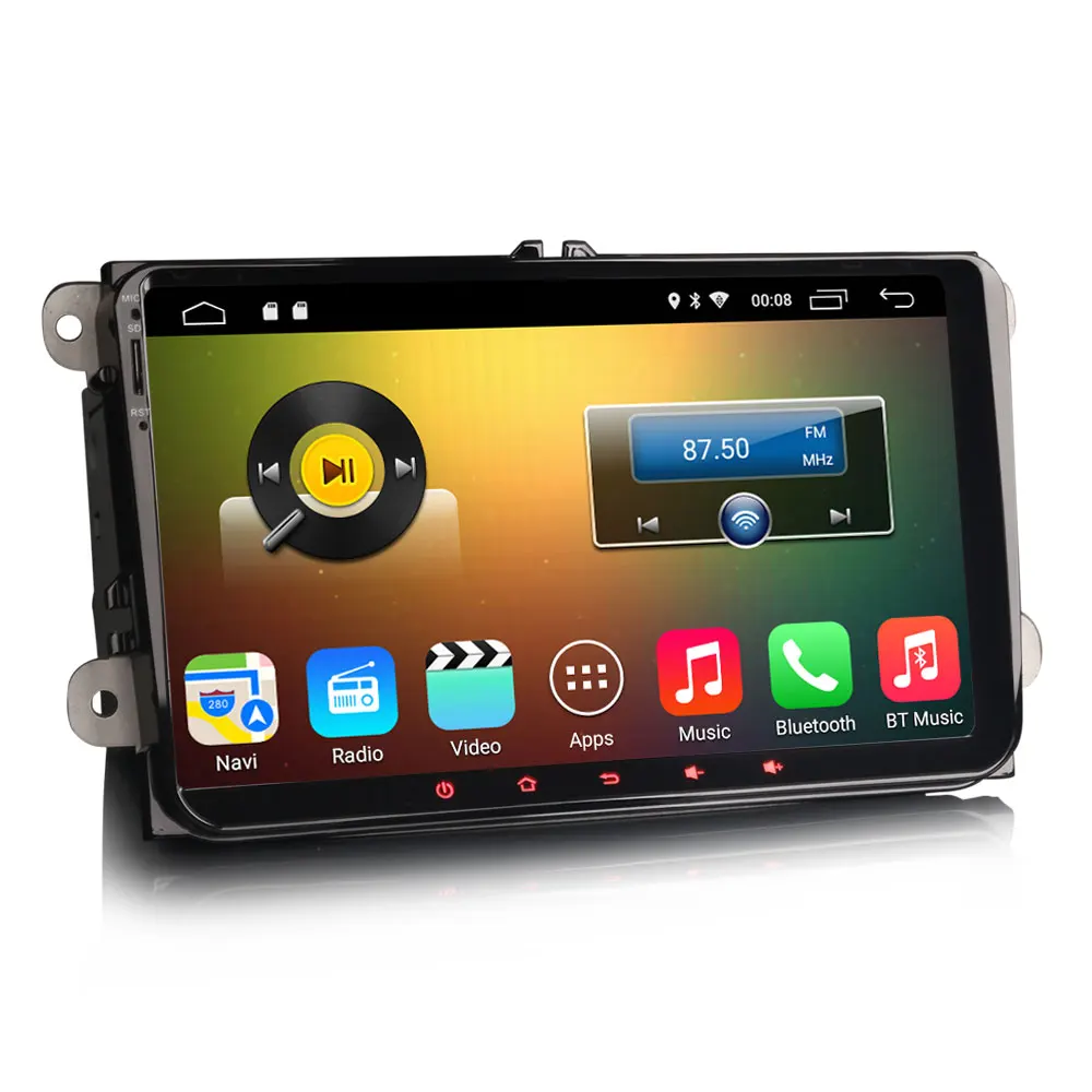 9 &quotAndroid 0 Pie OS автомобильный мультимедийный gps радио для Seat Altea 2004 2015 &amp Leon 2013 Toledo