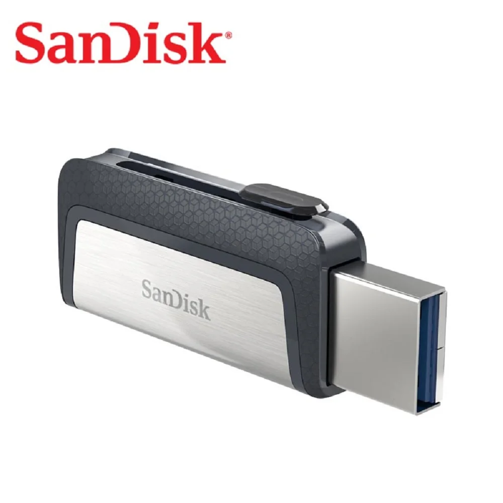 Двойной Флеш накопитель SanDisk SDDDC2 USB флэш 32 Гб 64 150 МБ/с. флешки Тип C OTG 3 1 128 ГБ 256