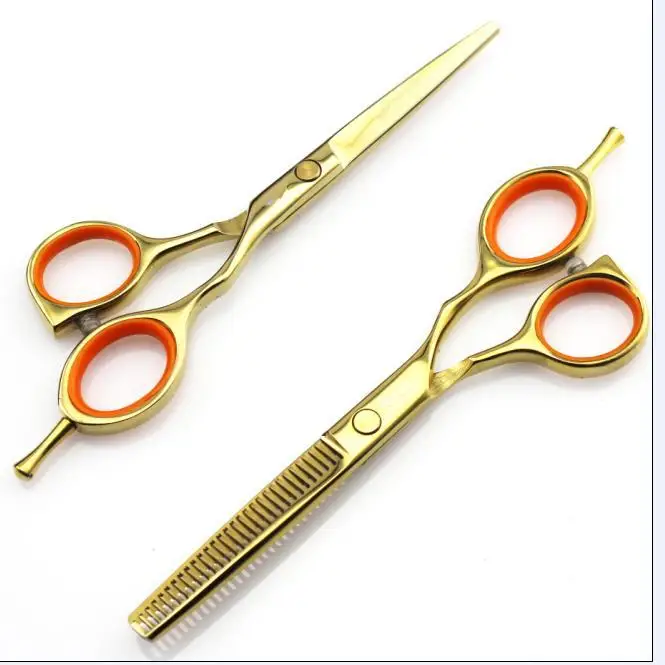 5.5&quot hair scissors japanese hairdressing thinning shears sissors professional barber set ciseaux | Красота и здоровье