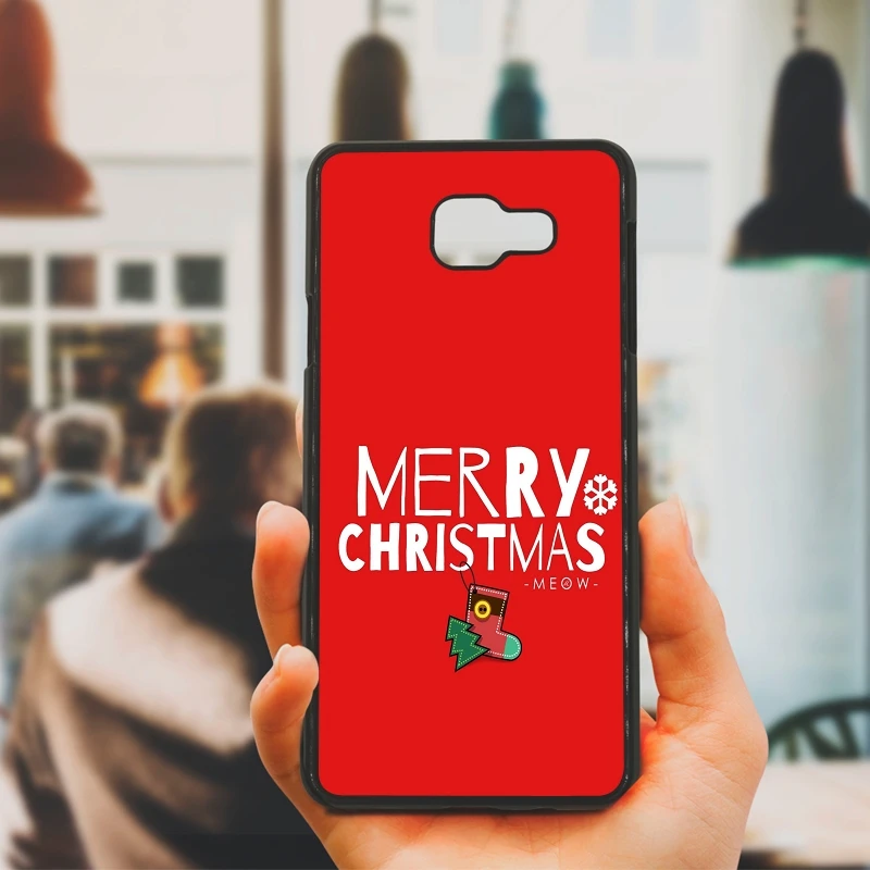 Mobile Phone Cases Hard Cover for Samsung Galaxy S8 S9 Plus S3 S4 S5 Mini S7 S6 Edge Case Christmas Friend Gift Cute Lovely |