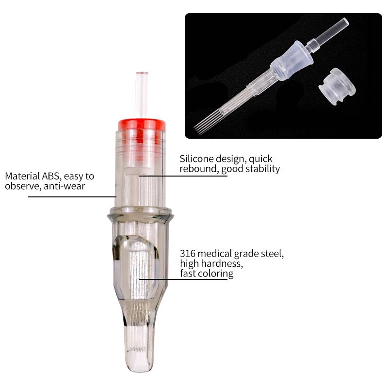 

10PCs Disposable Tattoo Cartridge Needles Tattoo Makeup Tattoo Machine Dr.Pen 5RM/7RM/9RM/11RM/13RM/15RM Tattoo Gun Supplies