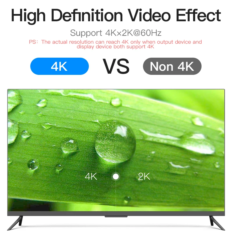Vention HDMI кабель 2 0 волоконно оптический высокоскоростной 4K для HDTV LCD ноутбука PS4
