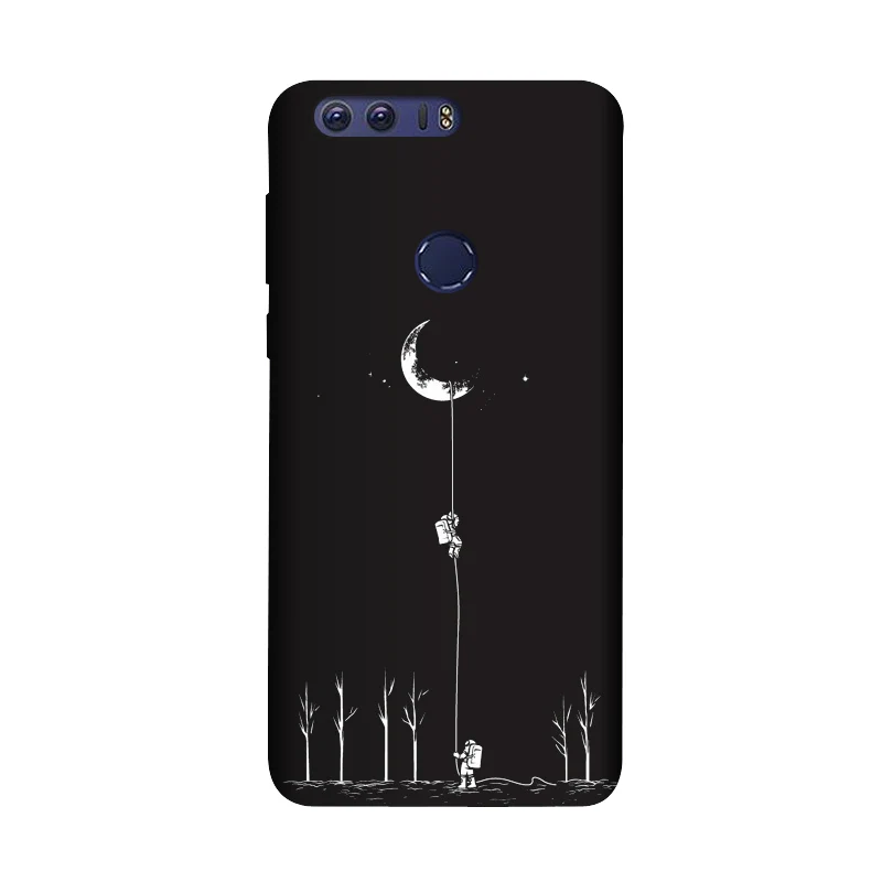 Мягкий силиконовый чехол из ТПУ для Huawei Honor 8 5 2 FRD L09 дюйма матовый с рисунком