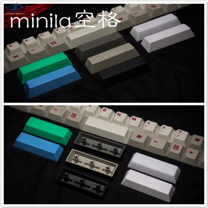 [HFSECURITY] для черной Widow 6x filco Minila Keyboard PBT Space Key caps No Letter 8 цветов без