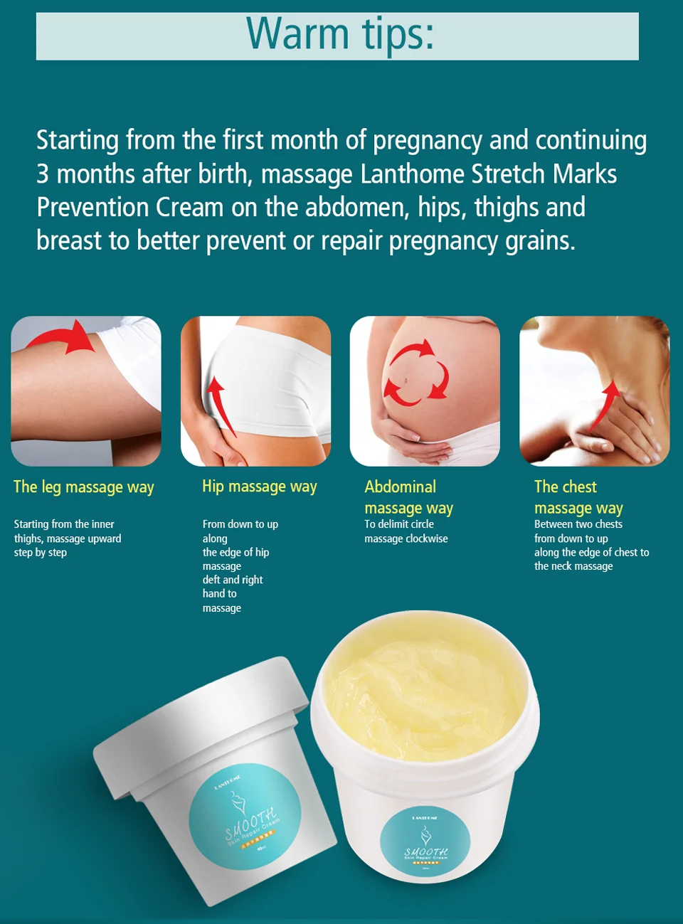 40 мл Крем для ремонта кожи для беременных растягивающиеся маркеры удаление шрамов послеродовой крем для беременных для ухода за телом продукты для ухода за кожей TSLM2