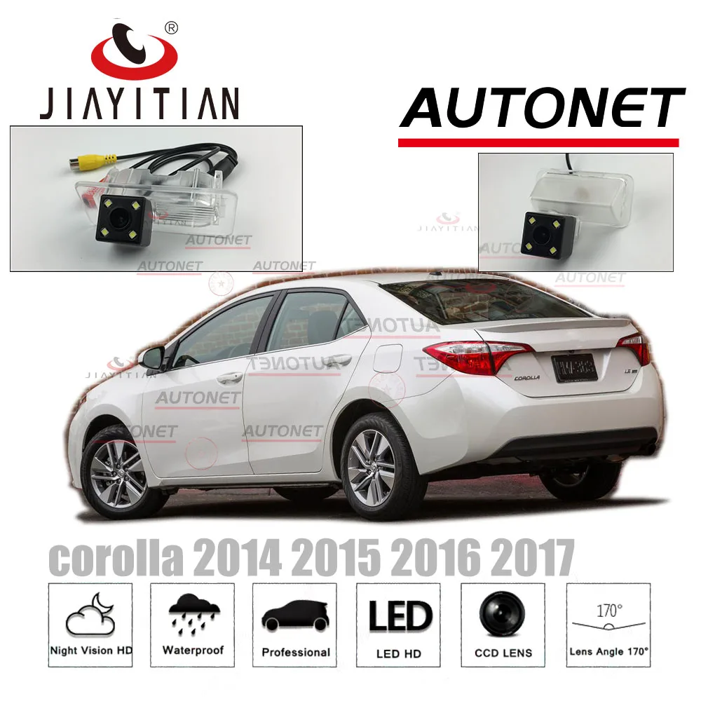 JIAYITIAN камера заднего вида для toyota corolla E170 2014 2013 2015 2016 2017 2018 CCD ночного видения