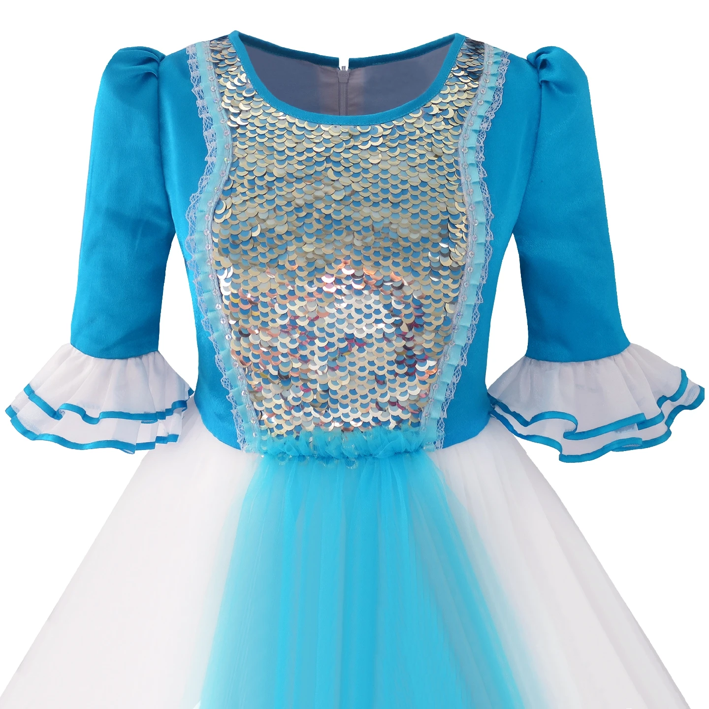 

Girls Dress Snow White Princess Cartoon Mermaid Party Costume Ball 2020 Summer Wedding Dresses Girl Clothes Pageant Sundress