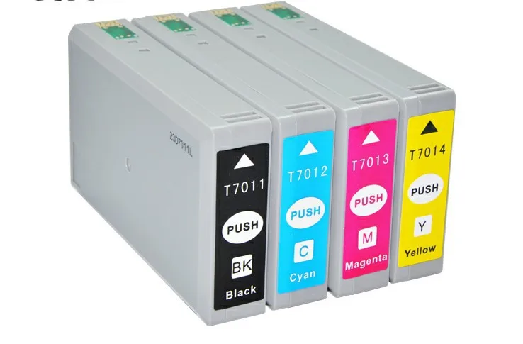 Чернильный картридж vilaxh T7011 T7012 T7013 T7014 для Epson 4000 4500 4015 4025 4515 525 4535 4545|ink cartridge|ink cartridge