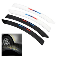 universal sports style car bumper corner protector guard silicone rubber anti scratch trim abs rubber