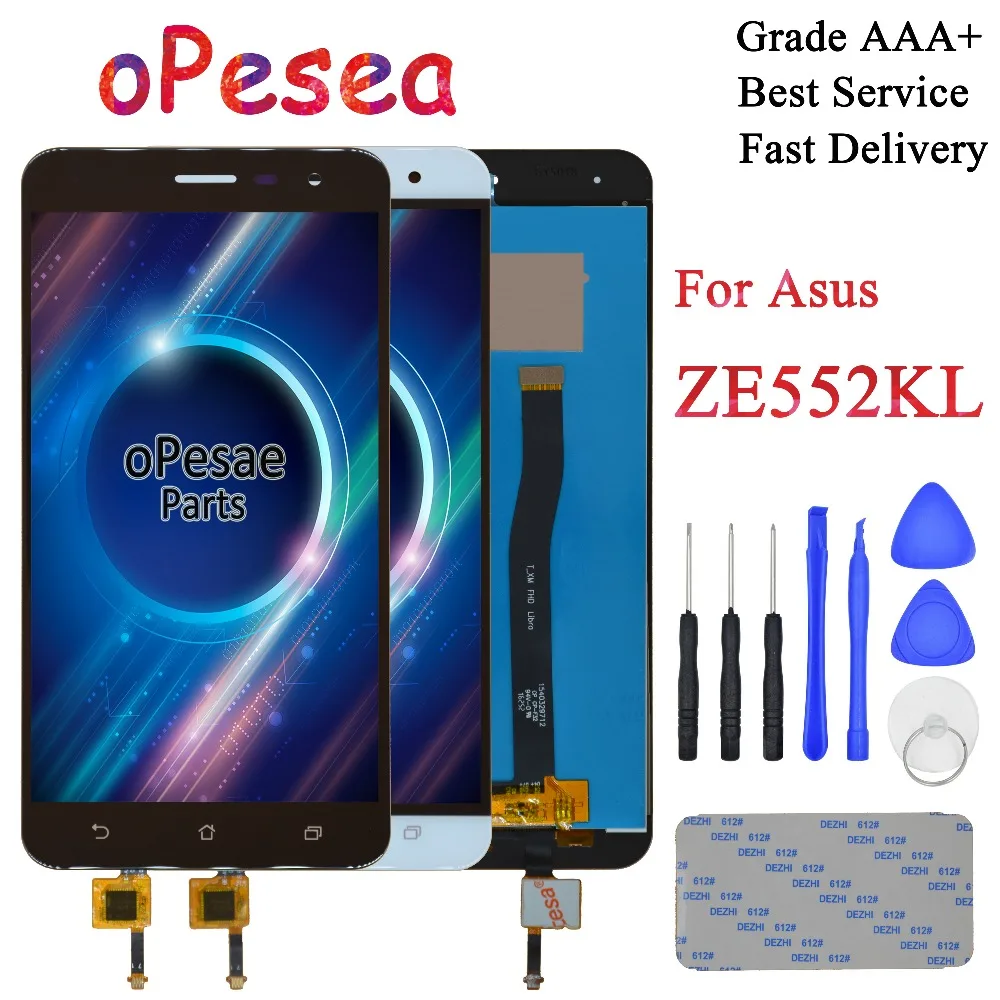 Экран телефона 5 ''для Asus ZenFone 3 ZE552KL Z012D Z012DC Z012DA Z012DE ЖК дисплей панель сенсорный