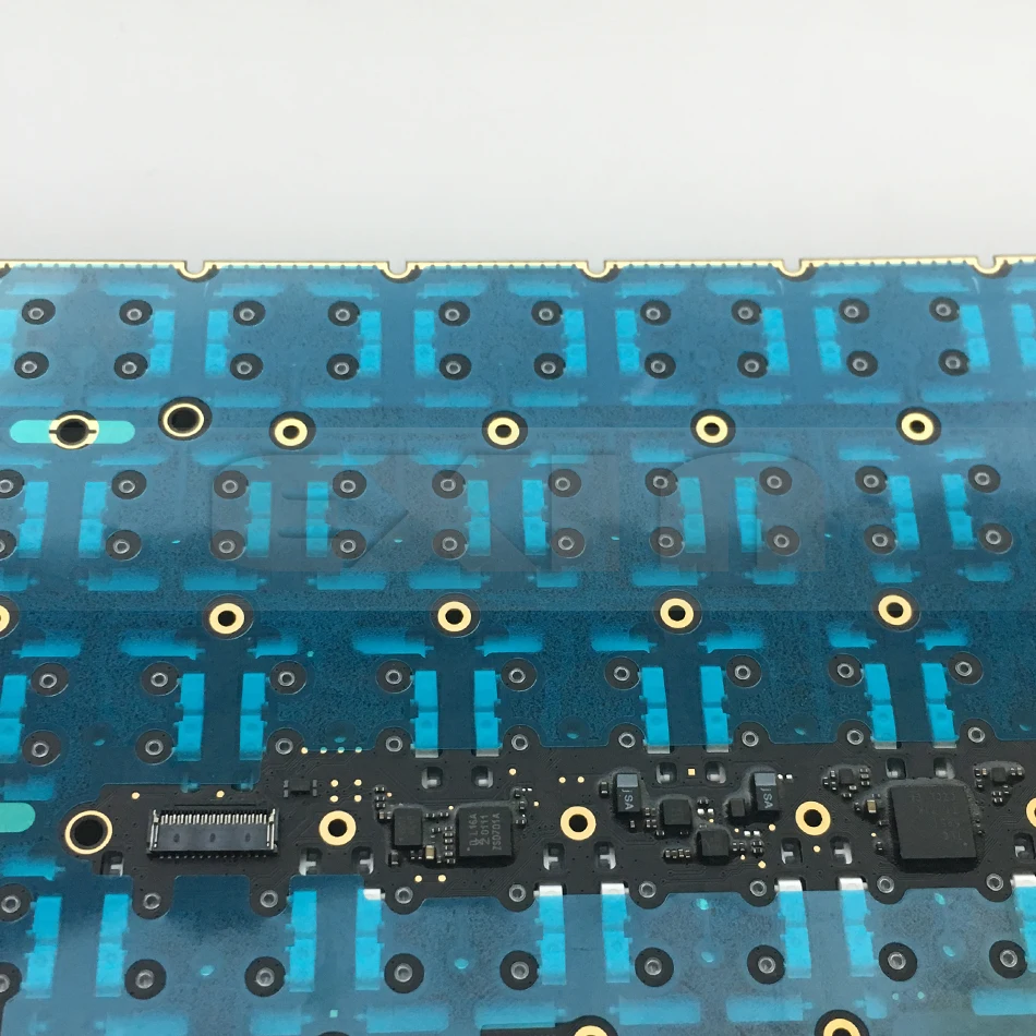 Новинка для MacBook Pro 13," retina A1706 Французская клавиатура с буквами FR EU w/подсветка Late Mid MLH12 MPXV2 EMC3071 EMC3163